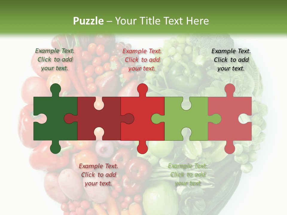 Heart Background Pepper PowerPoint Template