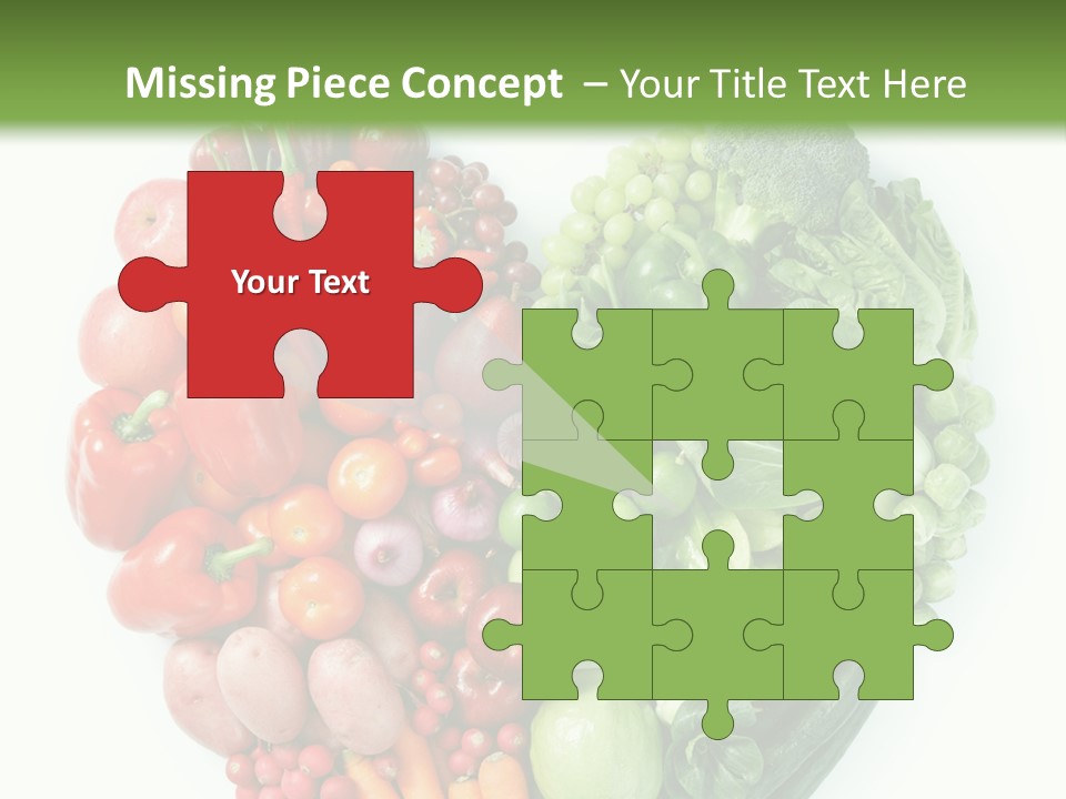 Heart Background Pepper PowerPoint Template