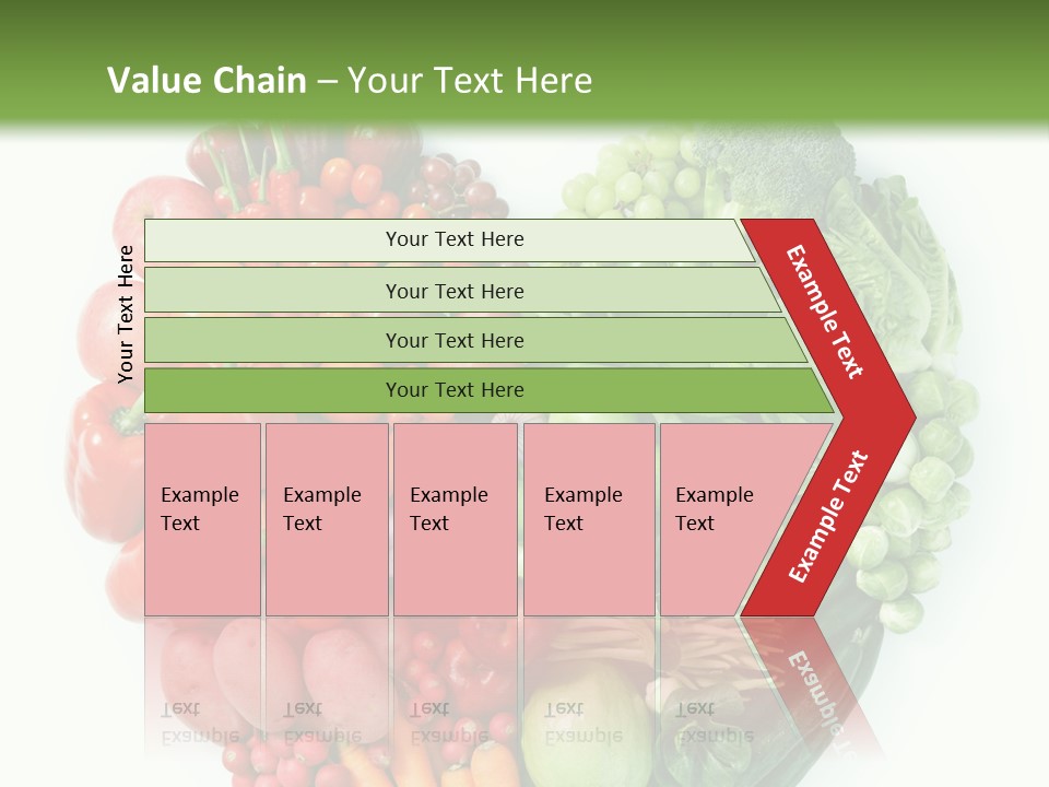 Heart Background Pepper PowerPoint Template