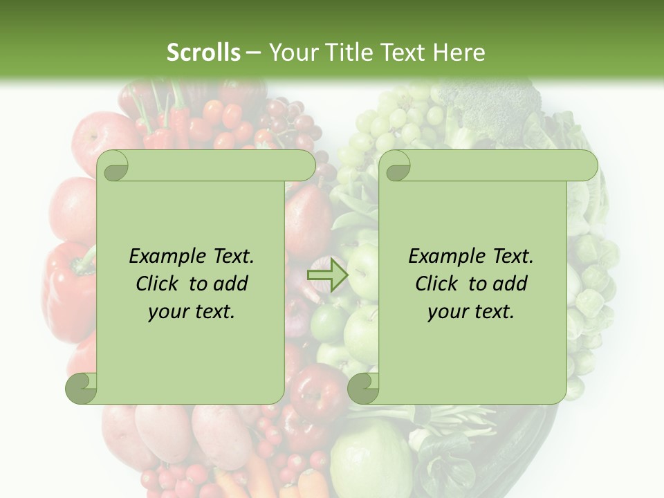 Heart Background Pepper PowerPoint Template