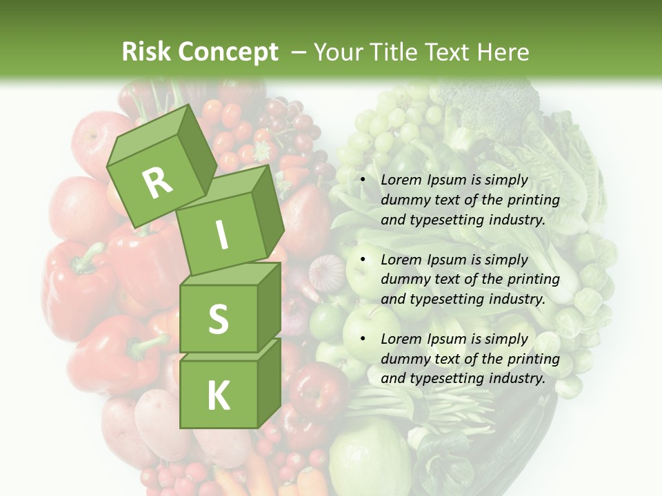 Heart Background Pepper PowerPoint Template