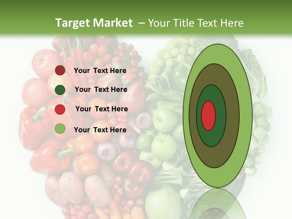 Heart Background Pepper PowerPoint Template