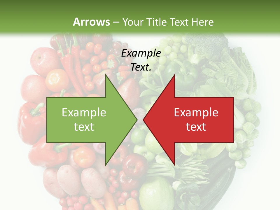 Heart Background Pepper PowerPoint Template