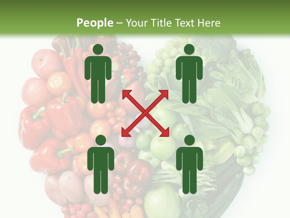 Heart Background Pepper PowerPoint Template