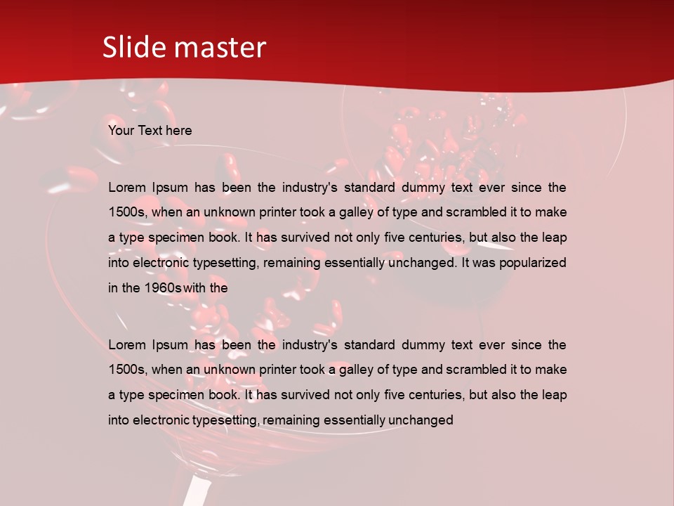 Background Drink Indoors PowerPoint Template