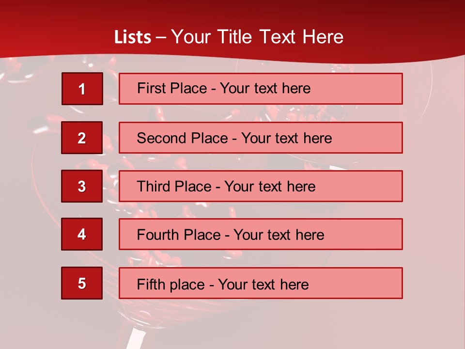 Background Drink Indoors PowerPoint Template
