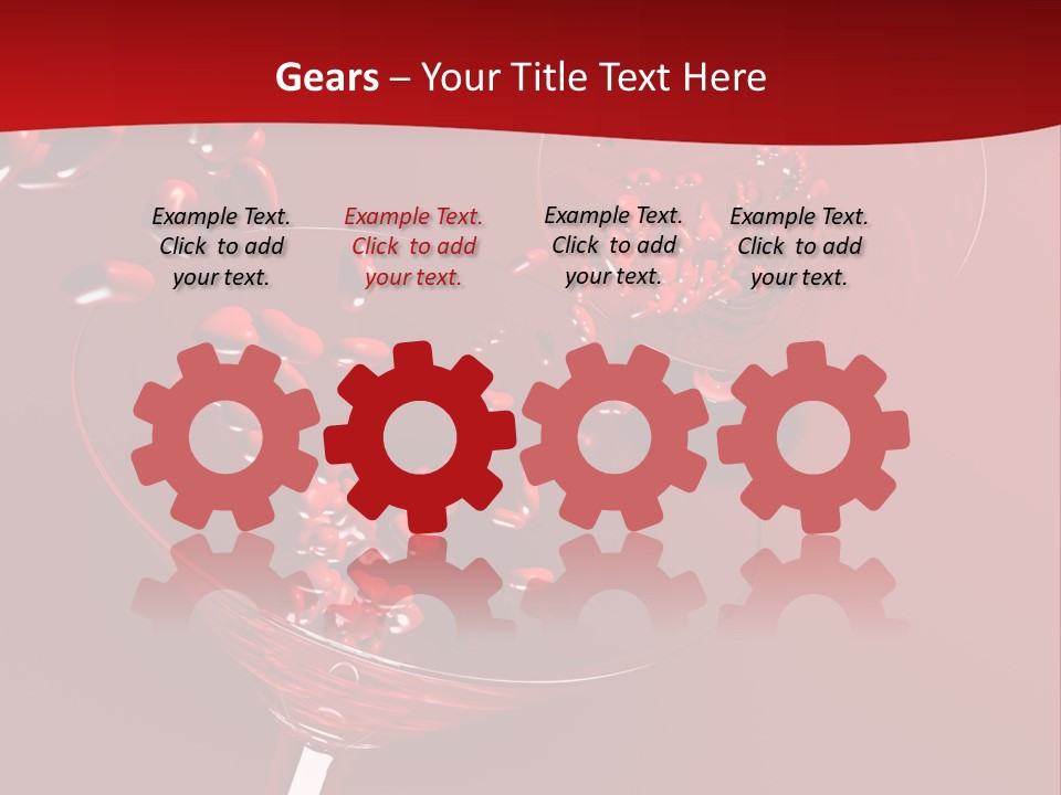 Background Drink Indoors PowerPoint Template