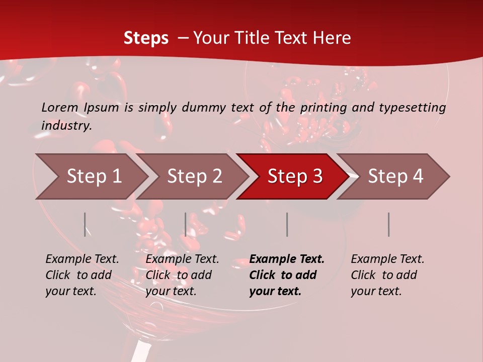 Background Drink Indoors PowerPoint Template
