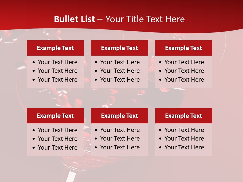 Background Drink Indoors PowerPoint Template