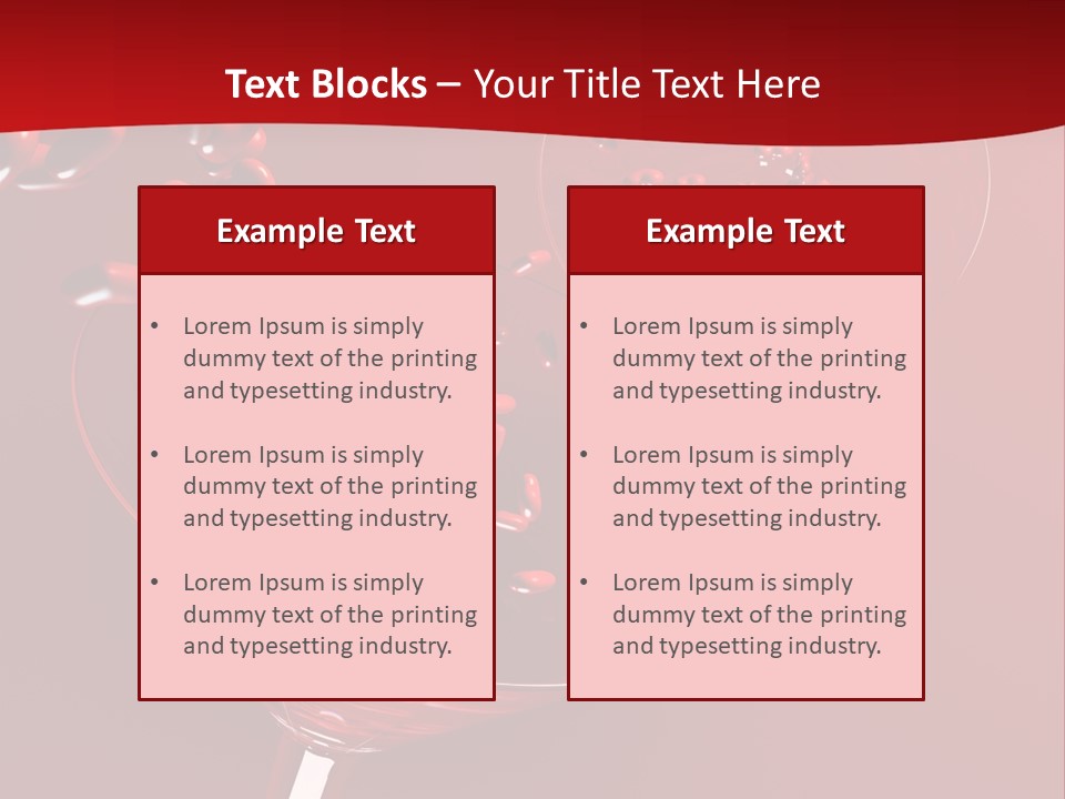 Background Drink Indoors PowerPoint Template