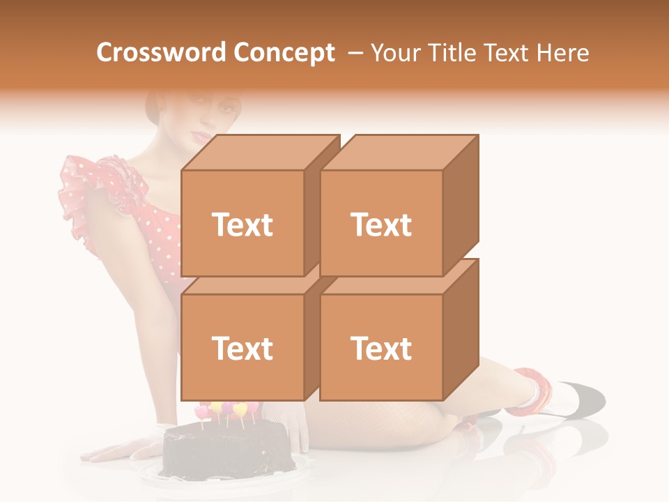 Attractive Young Shape PowerPoint Template