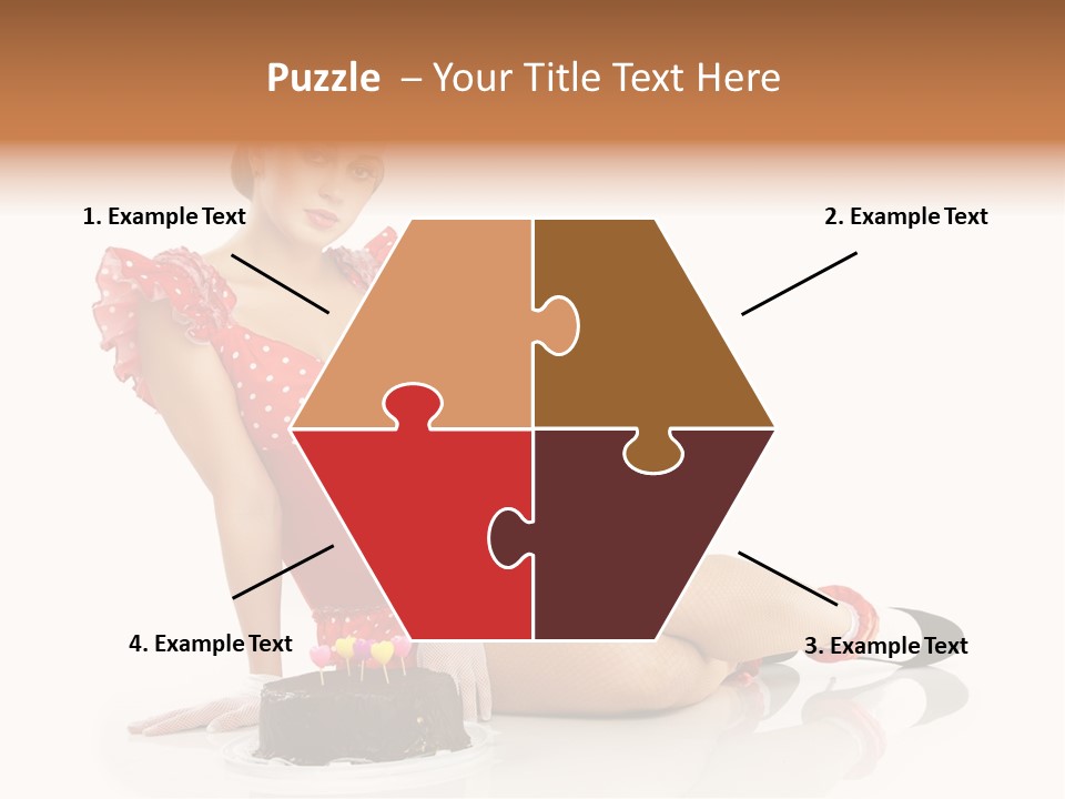 Attractive Young Shape PowerPoint Template