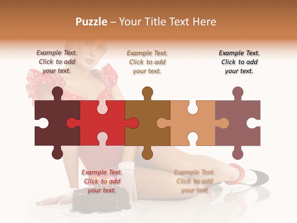 Attractive Young Shape PowerPoint Template