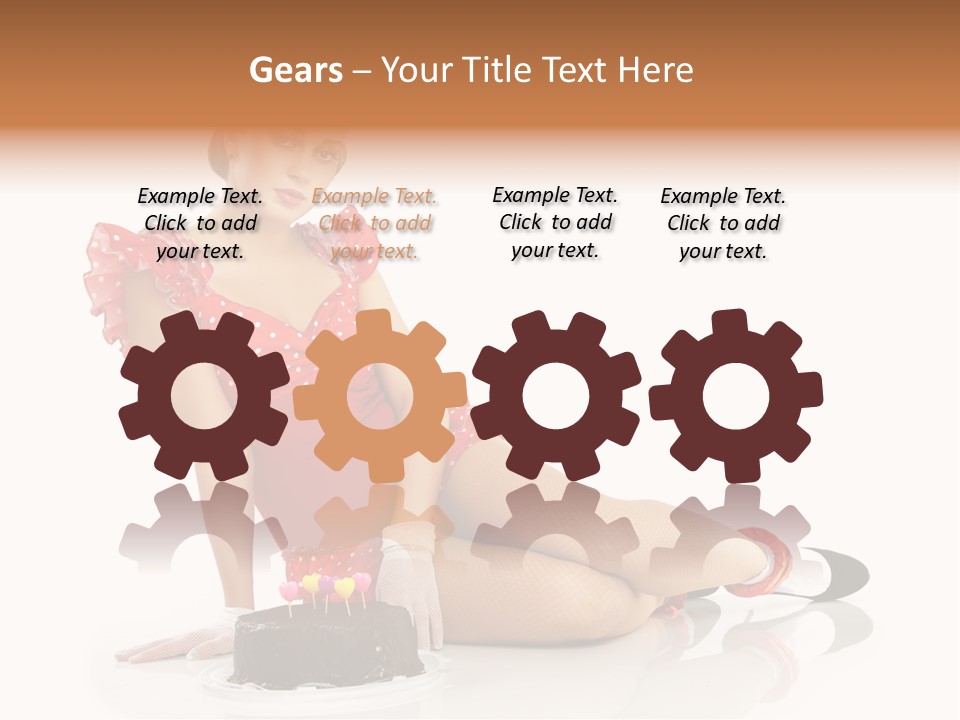 Attractive Young Shape PowerPoint Template