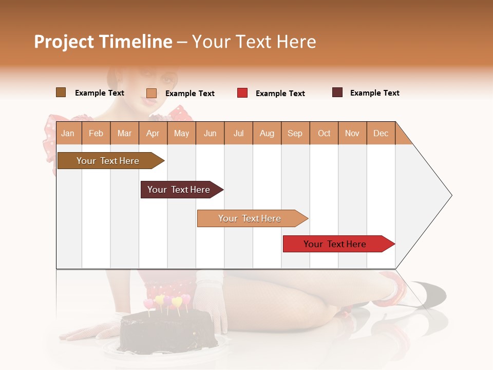 Attractive Young Shape PowerPoint Template
