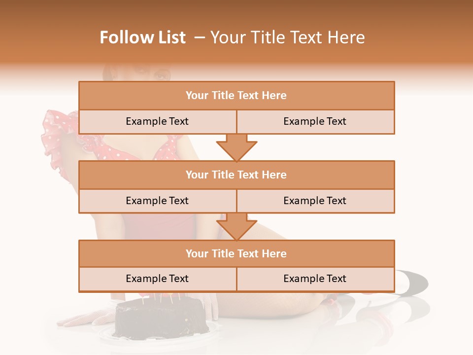 Attractive Young Shape PowerPoint Template