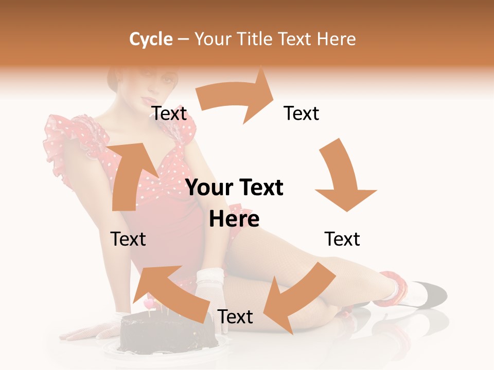 Attractive Young Shape PowerPoint Template