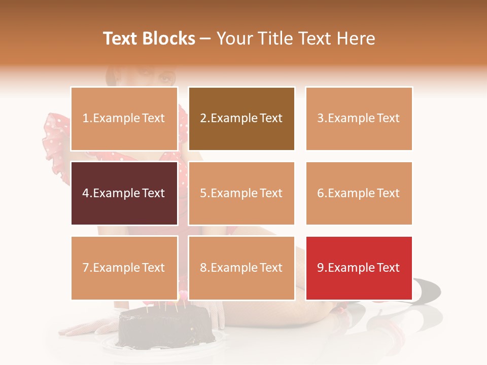 Attractive Young Shape PowerPoint Template