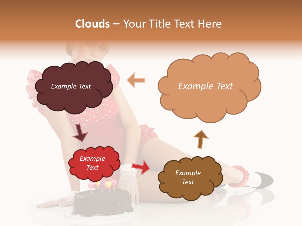 Attractive Young Shape PowerPoint Template