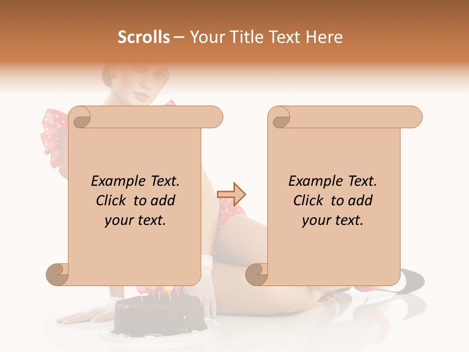 Attractive Young Shape PowerPoint Template