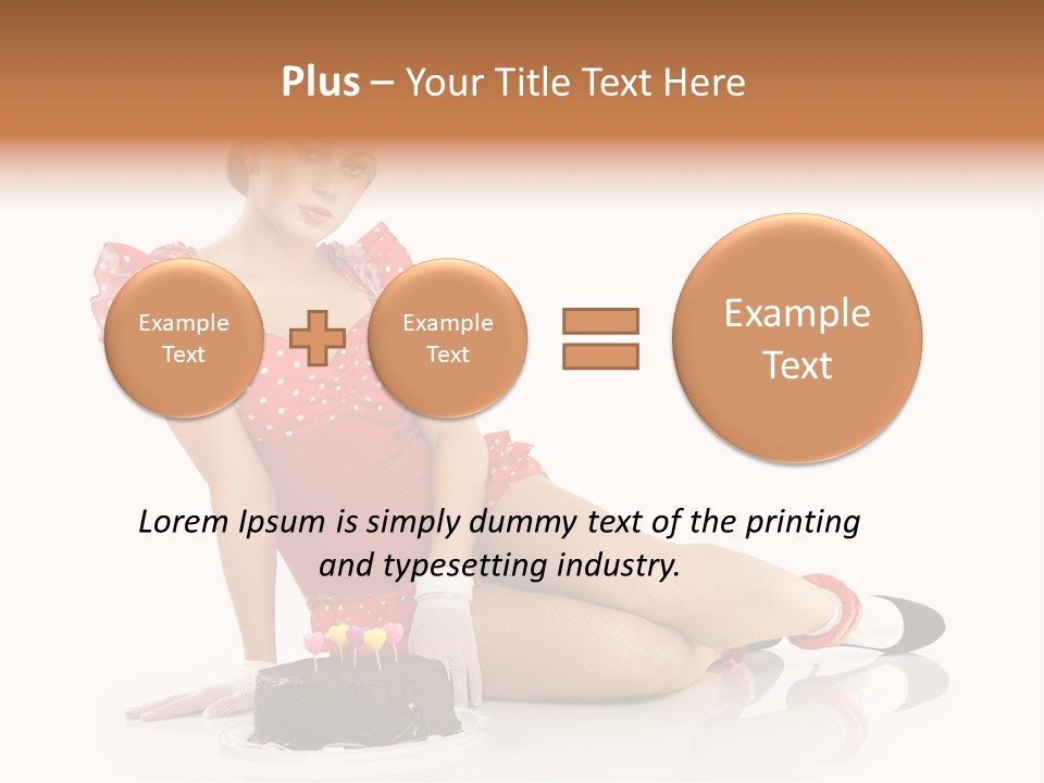 Attractive Young Shape PowerPoint Template