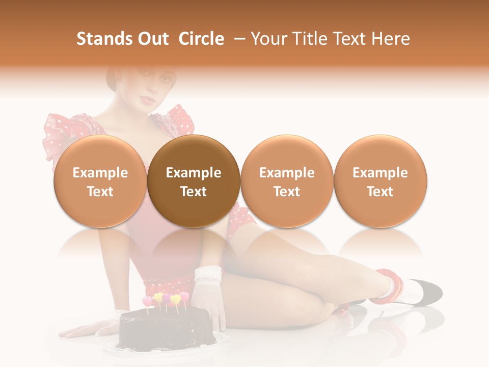 Attractive Young Shape PowerPoint Template