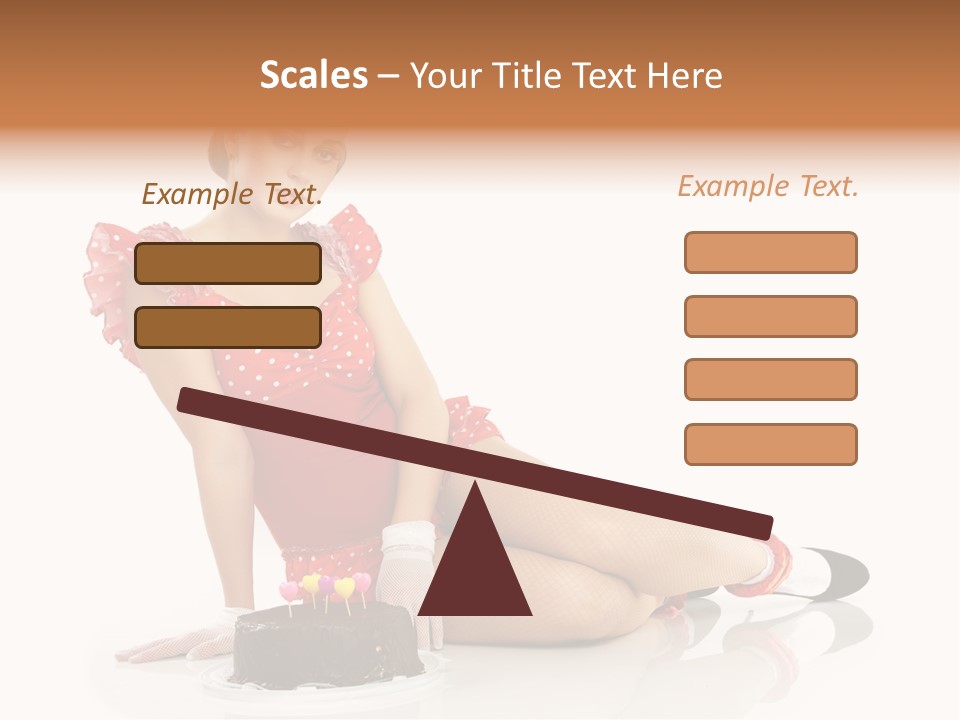 Attractive Young Shape PowerPoint Template