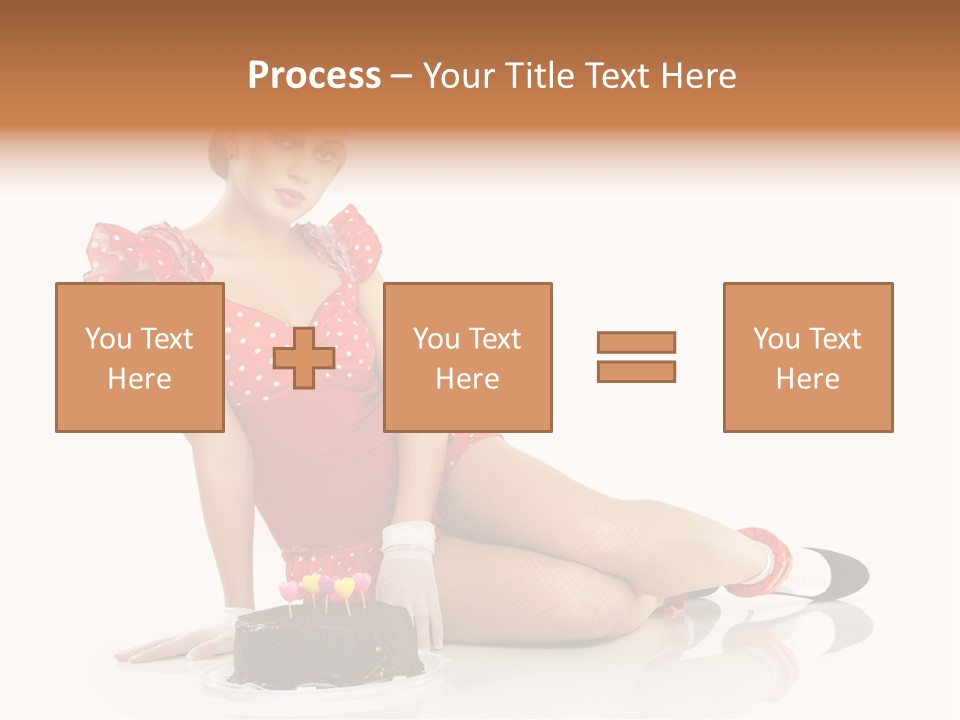 Attractive Young Shape PowerPoint Template