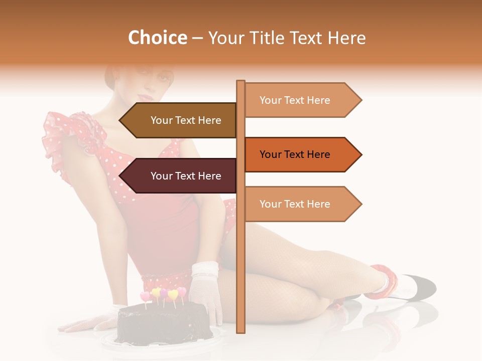 Attractive Young Shape PowerPoint Template