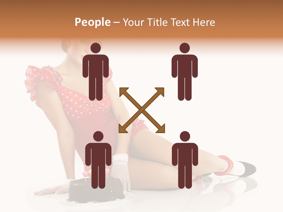 Attractive Young Shape PowerPoint Template