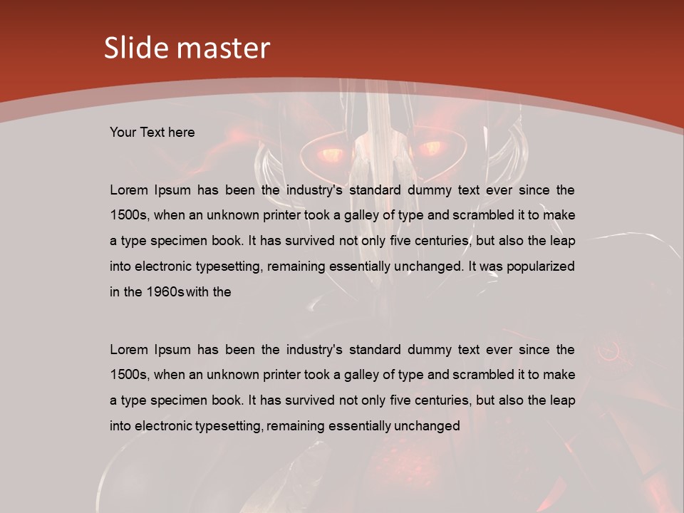 Art Tech Model PowerPoint Template