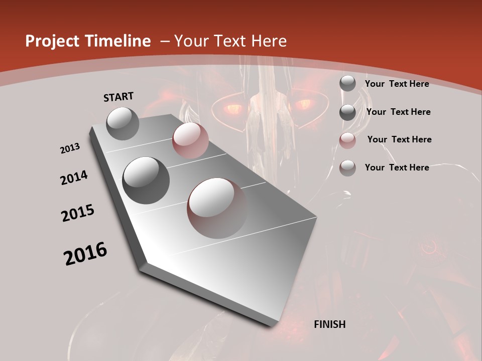 Art Tech Model PowerPoint Template