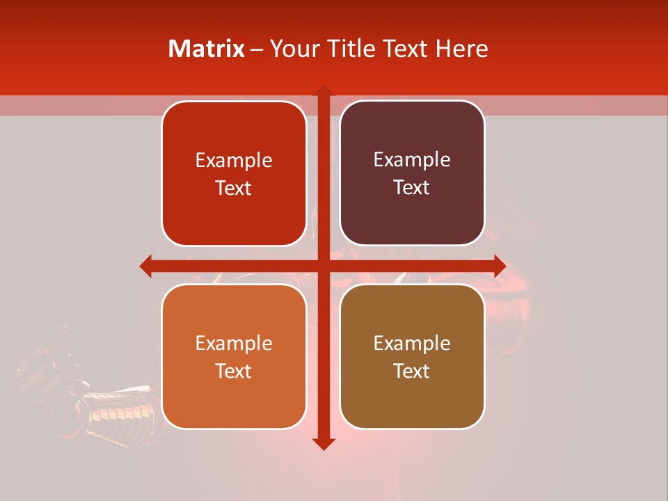 Isolated Girl Artificial PowerPoint Template