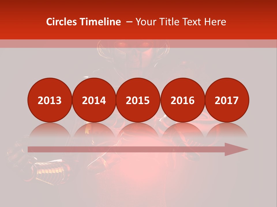 Isolated Girl Artificial PowerPoint Template