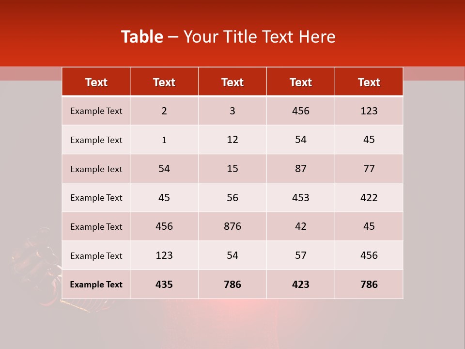 Isolated Girl Artificial PowerPoint Template