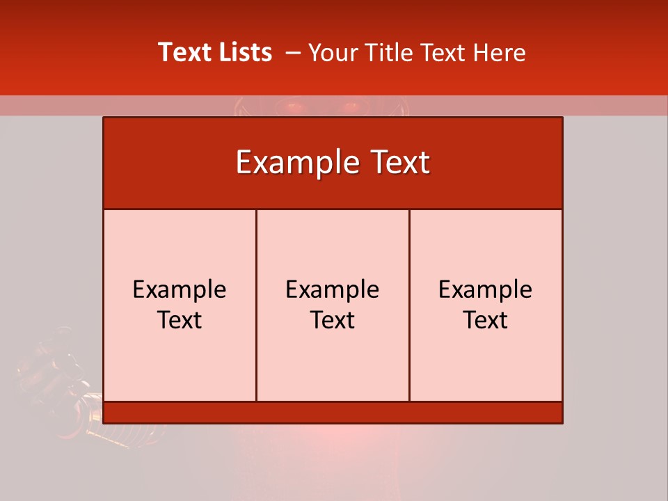 Isolated Girl Artificial PowerPoint Template