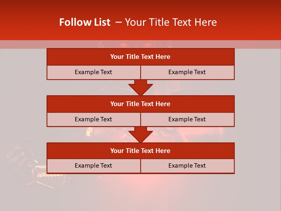 Isolated Girl Artificial PowerPoint Template