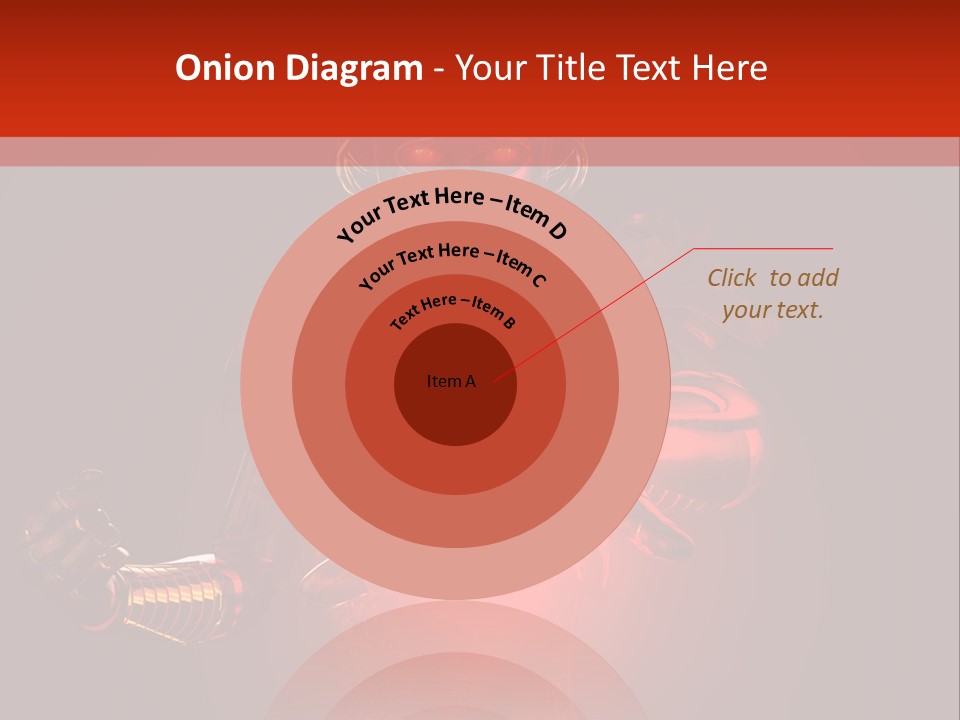 Isolated Girl Artificial PowerPoint Template