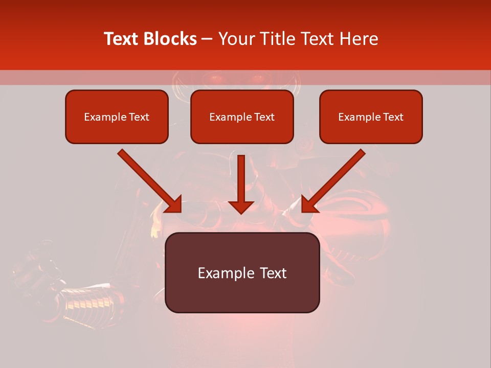 Isolated Girl Artificial PowerPoint Template