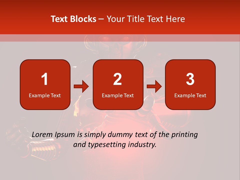 Isolated Girl Artificial PowerPoint Template