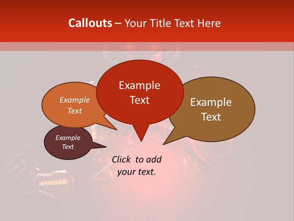 Isolated Girl Artificial PowerPoint Template