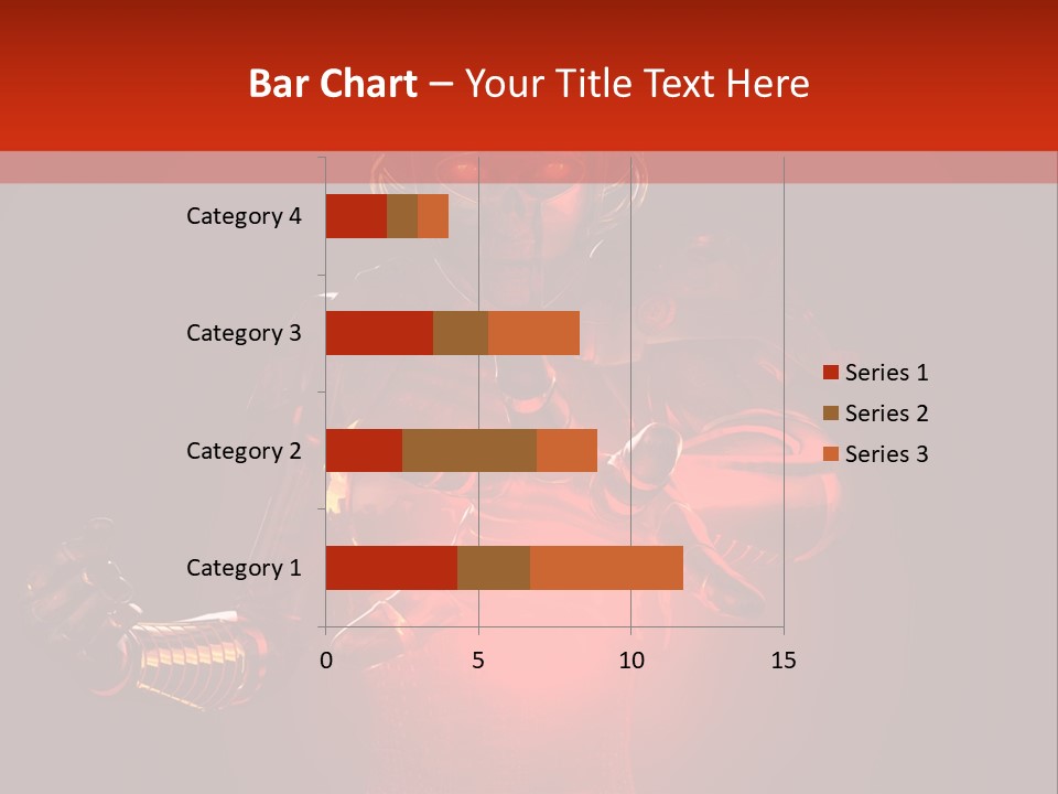 Isolated Girl Artificial PowerPoint Template