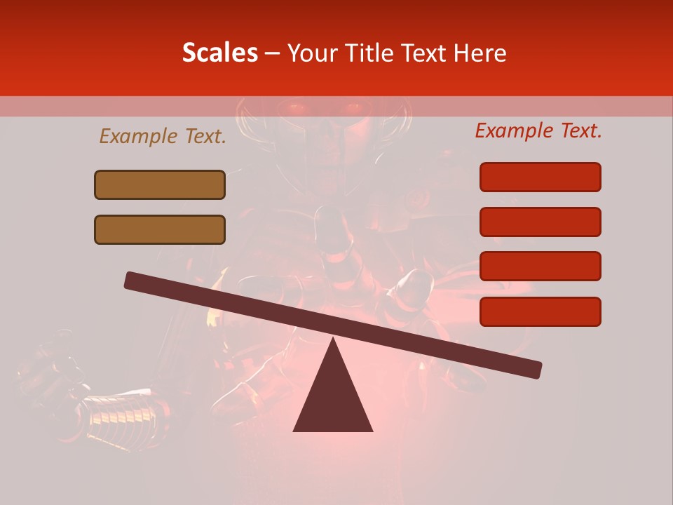 Isolated Girl Artificial PowerPoint Template
