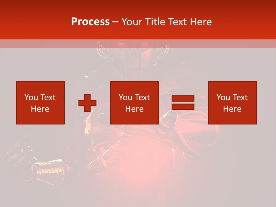 Isolated Girl Artificial PowerPoint Template