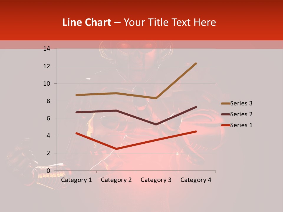 Isolated Girl Artificial PowerPoint Template