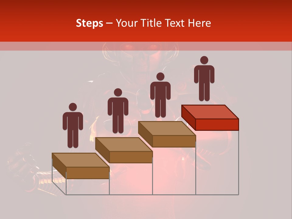 Isolated Girl Artificial PowerPoint Template