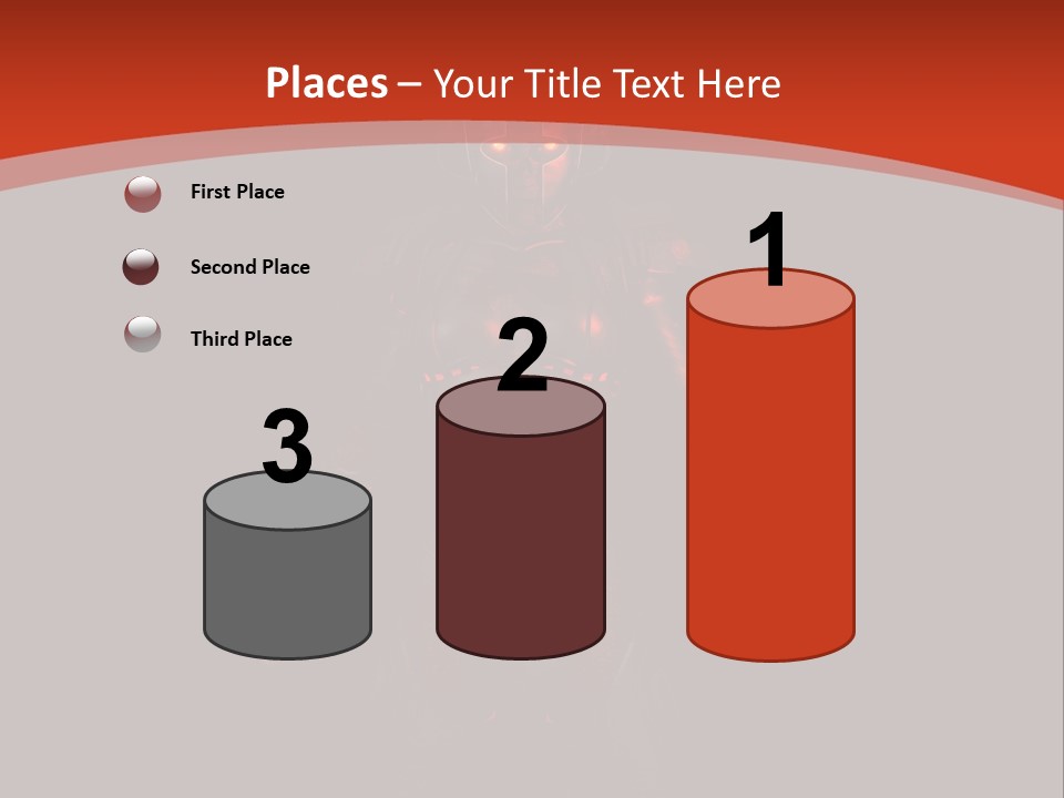 Rendering Mech Fantasy PowerPoint Template