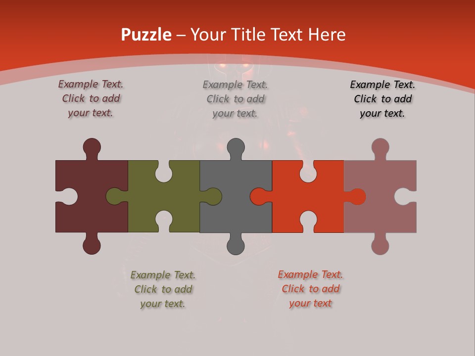 Rendering Mech Fantasy PowerPoint Template