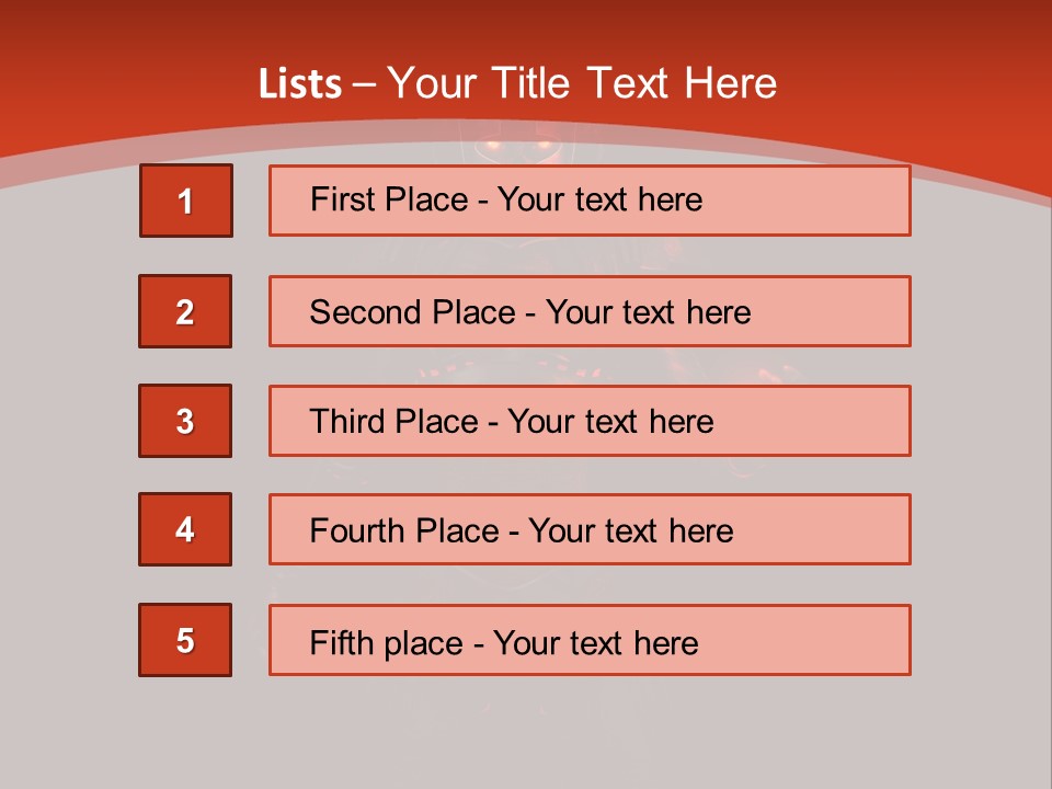 Rendering Mech Fantasy PowerPoint Template