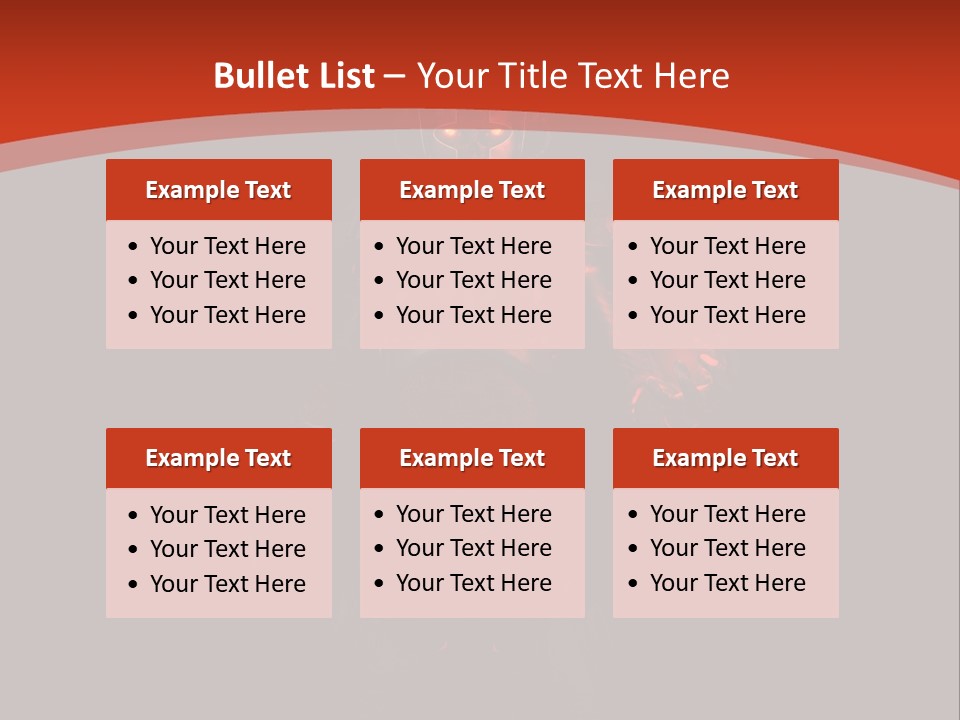 Rendering Mech Fantasy PowerPoint Template